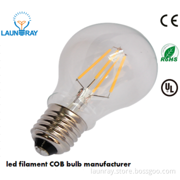 UL Listed LED A19 4W E27 Edison Bulbs Filament Light Bulbs LED Strip 110V/220V